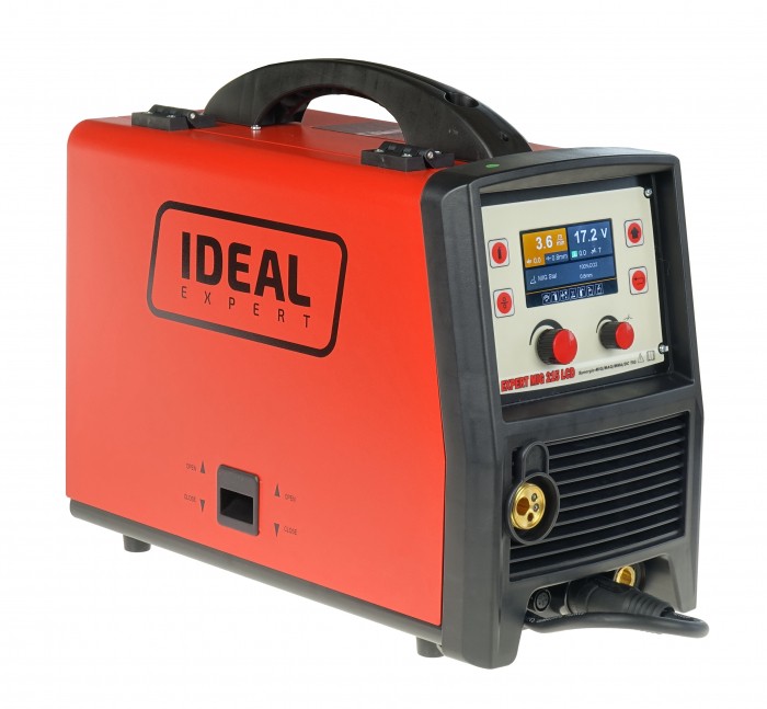 Półautomat spawalniczy IDEAL EXPERT MIG 215 LCD MIG/MMA/TIG SYNERGIC ALU - obrazek 7