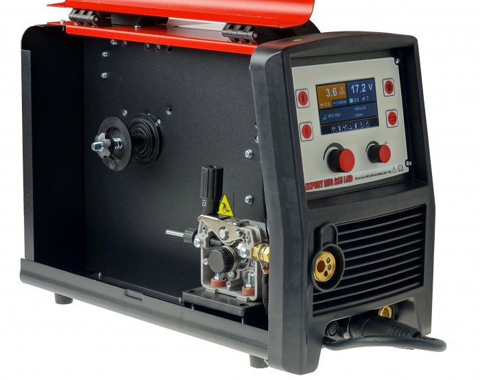 Półautomat spawalniczy IDEAL EXPERT MIG 215 LCD MIG/MMA/TIG SYNERGIC ALU - obrazek 8