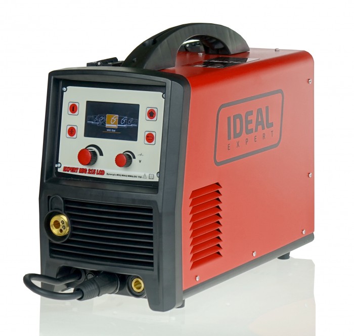 Półautomat spawalniczy IDEAL EXPERT MIG 215 LCD MIG/MMA/TIG SYNERGIC ALU - obrazek 5