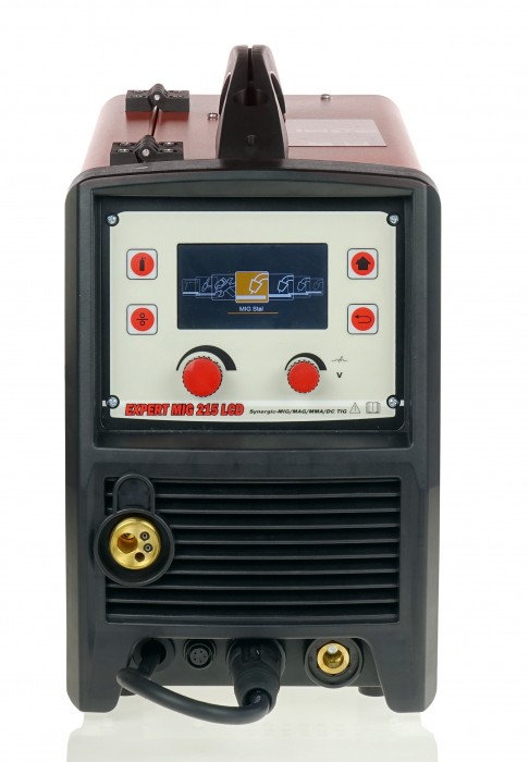 Półautomat spawalniczy IDEAL EXPERT MIG 215 LCD MIG/MMA/TIG SYNERGIC ALU - obrazek 6