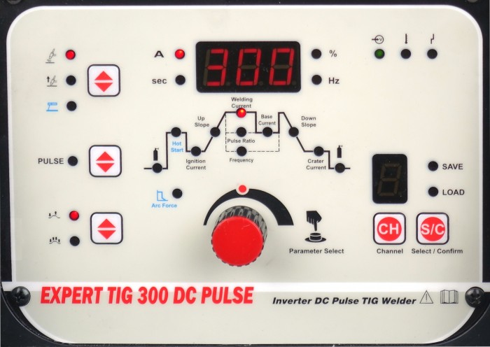 Spawarka inwertorowa IDEAL EXPERT TIG 300 DC PULSE - obrazek 4