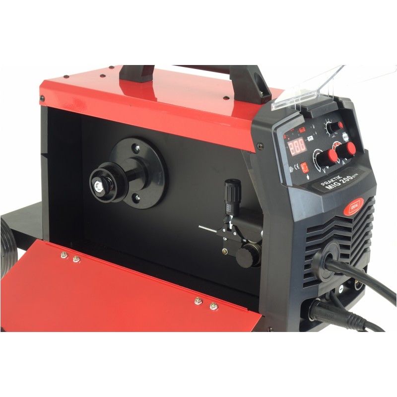 Półautomat spawalniczy IDEAL PRAKTIK MIG 200 SYNERGIC - obrazek 4