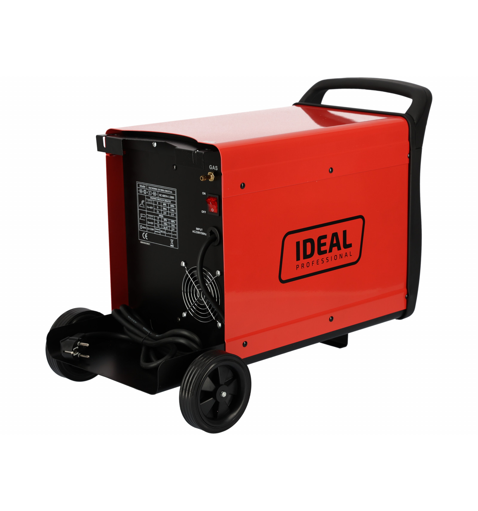 Półautomat spawalniczy IDEAL TECNO MIG 215 MMA DIGITAL - obrazek 6