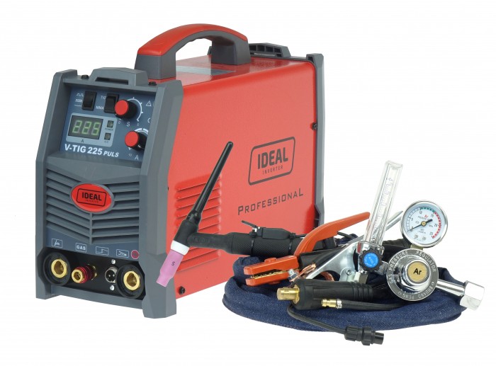 Spawarka inwertorowa IDEAL V-TIG 225 PULS +zestaw TIG - obrazek 6