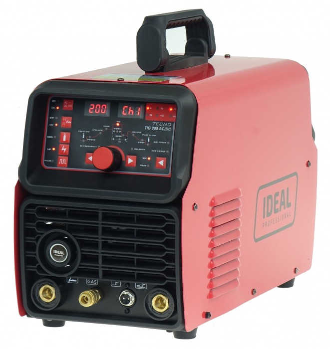 Spawarka inwertorowa IDEAL TECNO TIG 205 AC/DC PULSE - obrazek 3