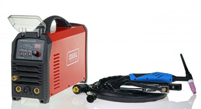 Spawarka inwertorowa IDEAL TECNO TIG 215 AC/DC PULSE + zestaw TIG - obrazek 3