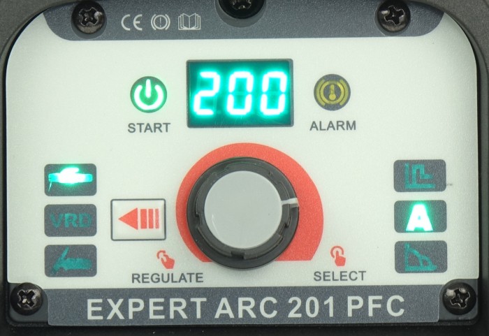 Spawarka inwertorowa IDEAL EXPERT ARC 201 PFC - obrazek 6