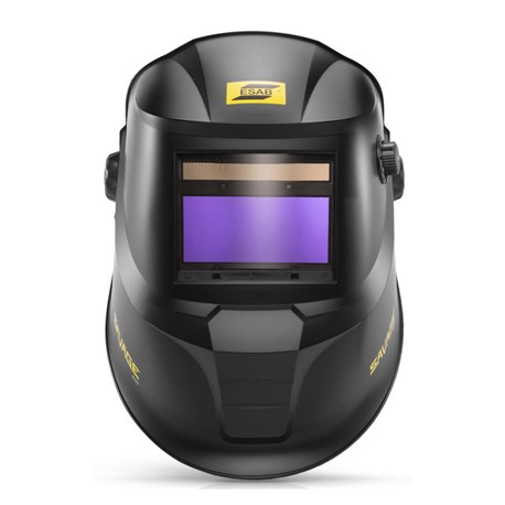 Przyłbica spawalnicza ESAB SAVAGE A40 + opaska przeciwpotna WELDAS + 5 szt poliwęglanów ochronnych - obrazek 4