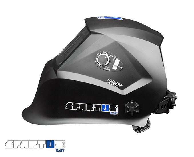 Przyłbica automatyczna SPARTUS® Easy 101X + opaska przeciwpotna WELDAS + 5 szt poliwęglanów ochronnych - obrazek 5