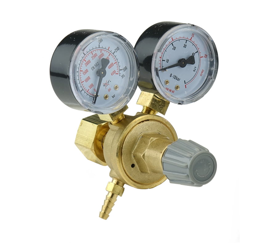 Reduktor Argon/CO2 IDEAL MINI z 2 manometrami - obrazek 3