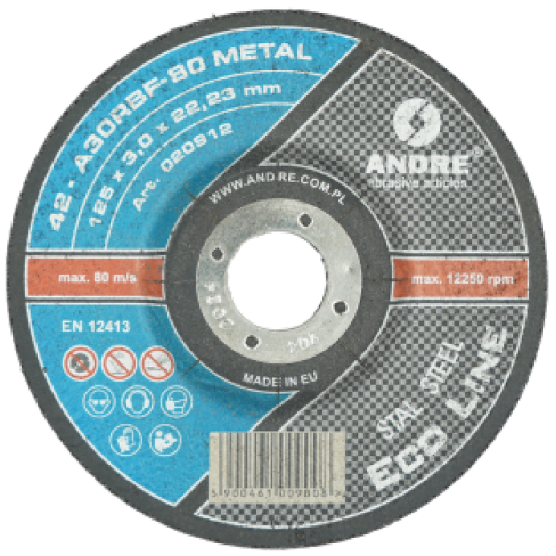 Tarcza do cięcia ANDRE 125 x 3 Ecoline