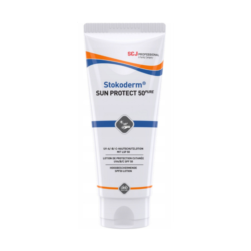 Krem ochronny UV SPF50 Stokoderm Sun Protect 50 Pure 100ml