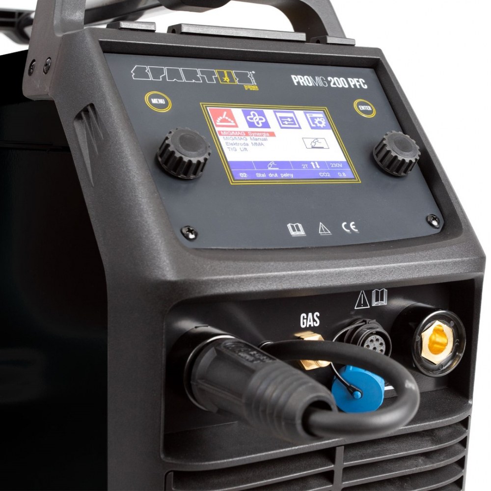 Spawarka inwertorowa SPARTUS® ProMIG 200PFC - obrazek 8