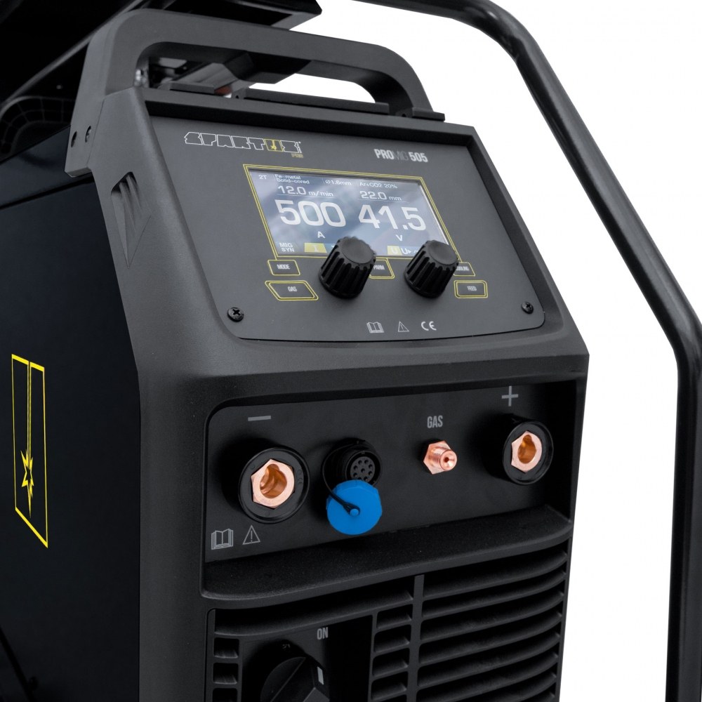 Spawarka inwertorowa SPARTUS® ProMIG 505 urządzenie z chłodnicą - obrazek 5