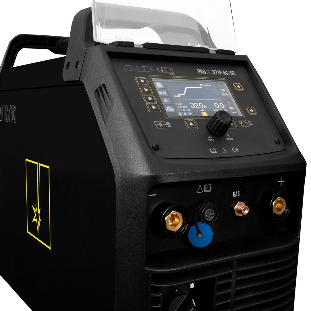 Spawarka inwertorowa SPARTUS® ProTIG 321PW AC/DC urządzenie z chłodnicą w pakiecie z uchwytem SPP 18 4m - obrazek 7