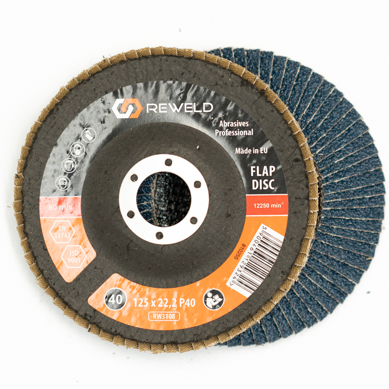 Tarcza listkowa REWELD 125x25,22 P40 Metal/Inox - obrazek 2