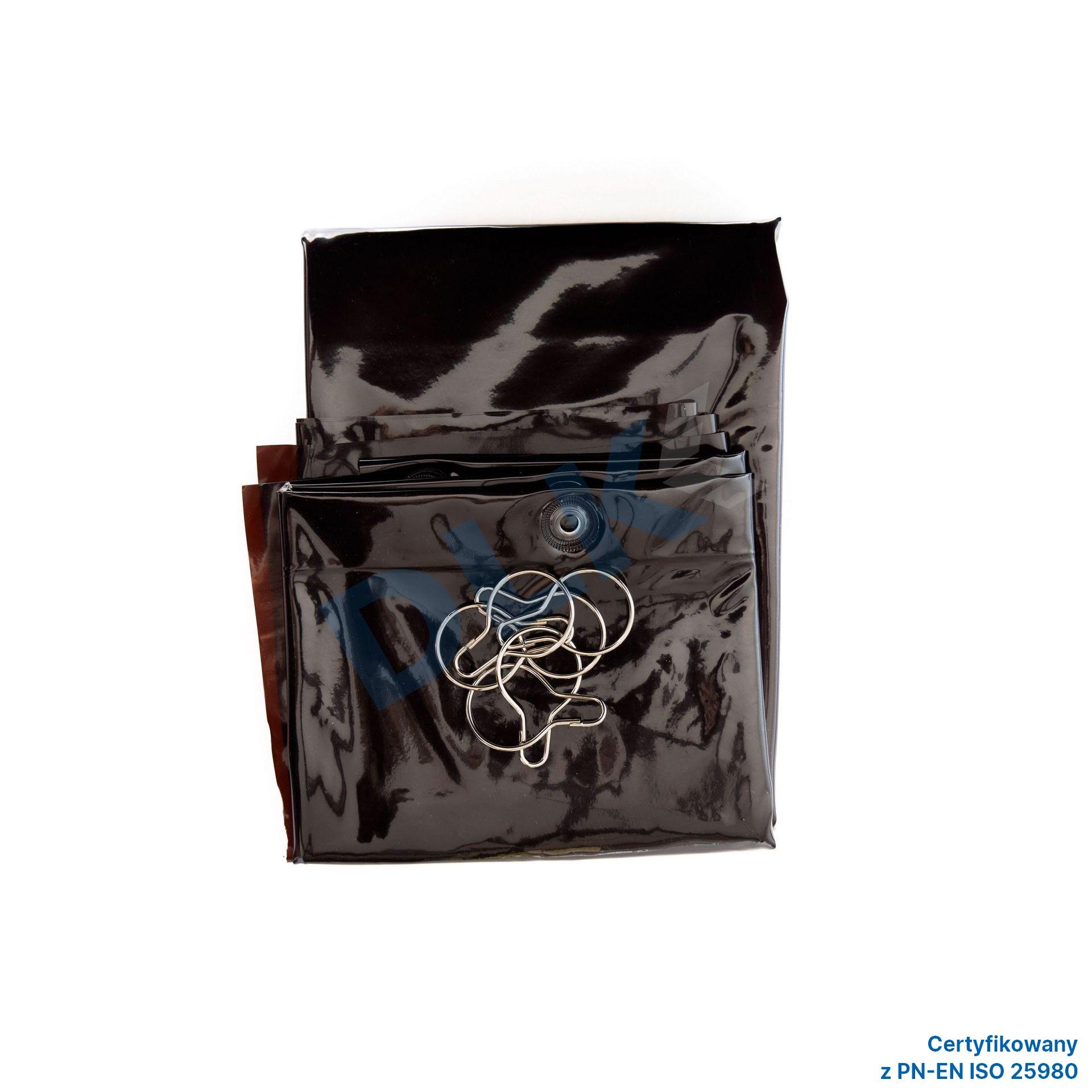 Kurtyna spawalnicza Regular brązowa – 140 cm x 160 cm z haczykami - obrazek 2