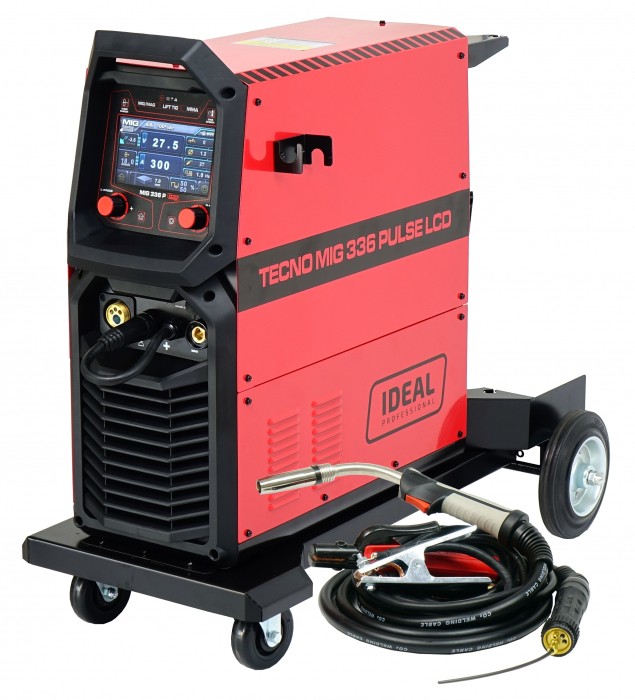 Półautomat spawalniczy IDEAL TECNO MIG 336 PULSE SYNERGIC LCD - obrazek 5