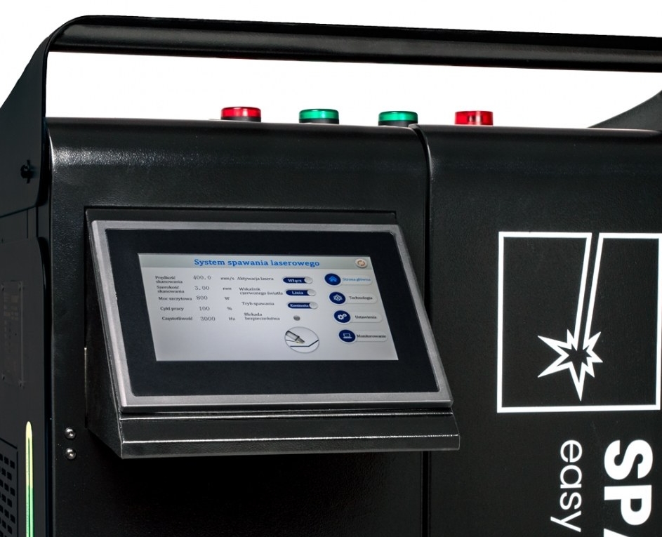 Spawarka laserowa SPARTUS Easy 2000 z automatycznym podajnikiem drutu - obrazek 10