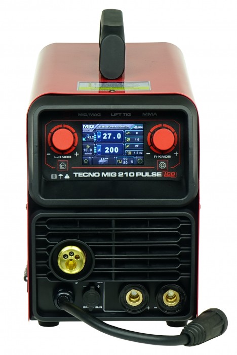Półautomat spawalniczy IDEAL TECNO MIG 210 PULSE LCD - obrazek 8