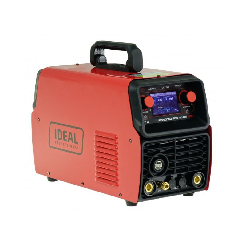 Spawarka inwertorowa IDEAL TECNO TIG 206 AC/DC LCD - obrazek 3