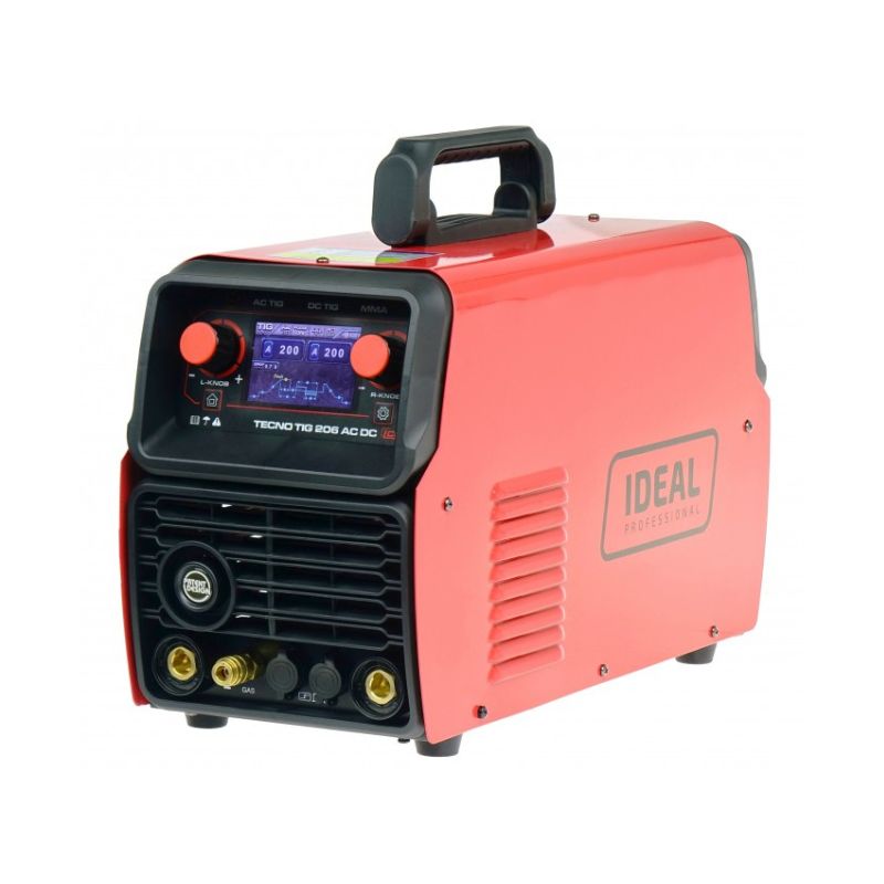 Spawarka inwertorowa IDEAL TECNO TIG 206 AC/DC LCD - obrazek 4