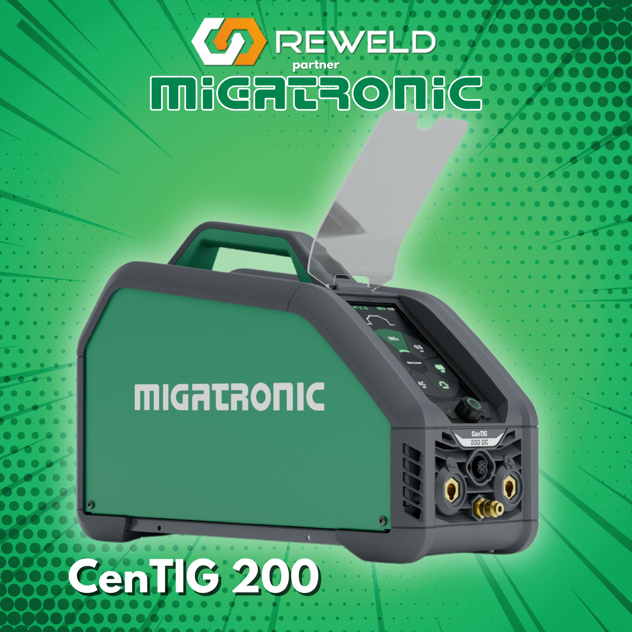 <font color="green">Migatronic CENTIG 200</font><br><font color="red">NOWOŚĆ</font><br> - obrazek 2